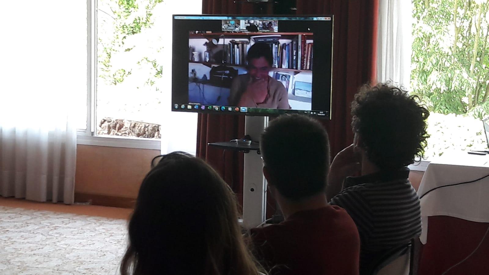 Ana Sanz-Magallón  gives a virtual master class